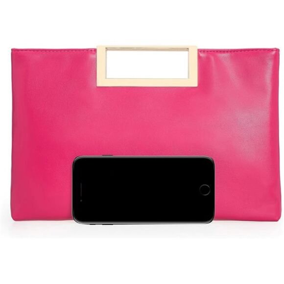 Stylish PU Leather Fashion Handbag for Formal Events or Casual Parties - Picture 5 of 7